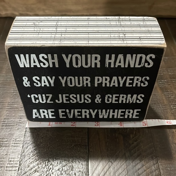 Wash Hands Jesus&Germs - Picture 6 of 7